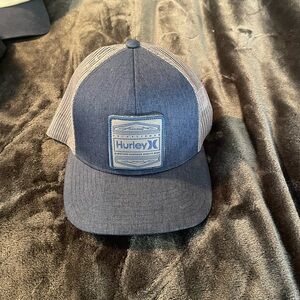 Hurley Navy and Gray Mesh Cap